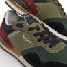Sabatilles esportives Pepe Jeans verdes running london forest