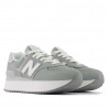 Zapatillas New Balance 574+ Juniper con raincloud y blancas