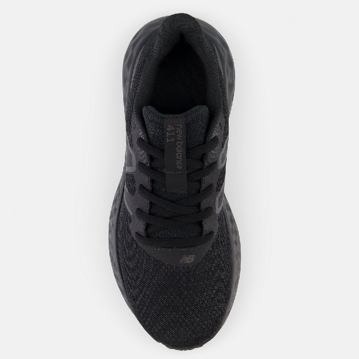 Zapatillas deportivas New Balance 411v3 totalmente negras - Querol online