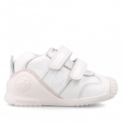 Zapatillas deporte Biomecanics de piel blancos - Querol online