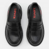 Mocassí Levi's negres lucy amb plataforma