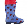botas agua Cerda azules con partes rojas spiderman