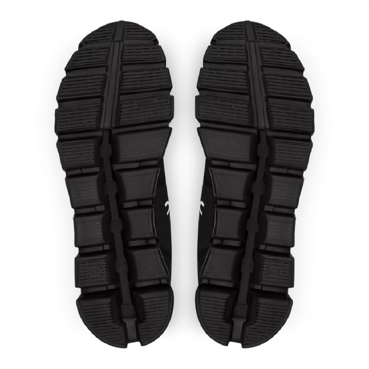Zapatillas deportivas On Cloud 5 Waterproof negras - Querol online