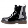 Botins Garvalin negras amb charol per a nena