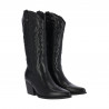 Botas tacón Chika 10 campera negra apache