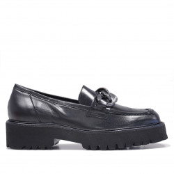 Mocassí Redlove brittany negres amb plataforma i cadena