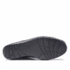 Zapatillas cuña Amarpies negros con cremallera lateral y cordones - Querol online