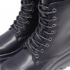Botines plataforma BB Up altos negros con cordones