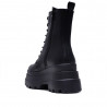 Botins plataforma BB Up alts negres amb cordons
