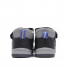 Botins Crecendo grisos amb detalls blaus