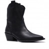 Botins de taló CORINA STYLE negres tipus campera