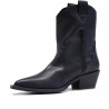 Botins de taló CORINA STYLE negres tipus campera