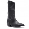 Botas tacón CORINA STYLE negras tipo campera altas