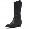 Botas tacón CORINA STYLE negras tipo campera altas