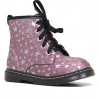 Botins Bubble Kids roses amb estrelles platejades
