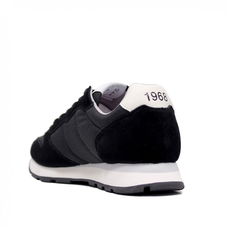 Zapatillas deportivas Sun68 tom solid negras - Querol online