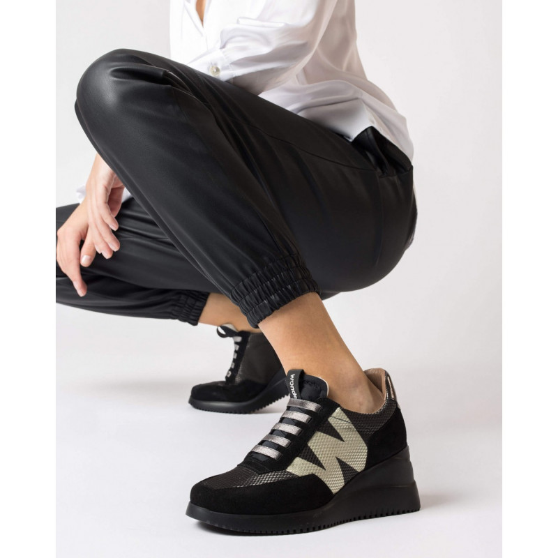 Comprar Zapatillas deportivas casual WONDERS negras para mujer