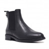 Botins plans Redlove clarise de pell negres tipus chelsea