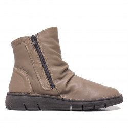 Botins plans Walk & Fly beige ultralleugers amb cremallera - Querol online