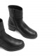 BOTINES PLANOS NEGROS CON CREMALLERA PAX PORRONET - Querol online