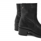 BOTINES PLANOS NEGROS CON CREMALLERA PAX PORRONET - Querol online