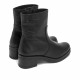 BOTINES PLANOS NEGROS CON CREMALLERA PAX PORRONET - Querol online