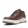 Sabates sport VIRUCCI marrons de pell vegana amb cordons