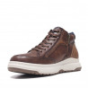 Sabates sport VIRUCCI marrons de pell vegana amb cordons