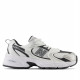 Zapatillas deportivas New Balance 530 blancas y negras - Querol online