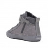 Botines Geox kalispera grises con topos