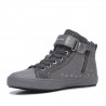 Botines Geox kalispera grises con topos