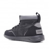 Zapatos sport Stay negros ultraligeros con cordones