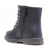 Botines Bubble Kids negros wow con corazón