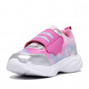 Zapatillas deporte Bubble Kids plateadas con luces en las nubes y unicornios