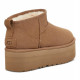 Botins plataforma UGG Chestnut Classic Ultra Mini - Querol online