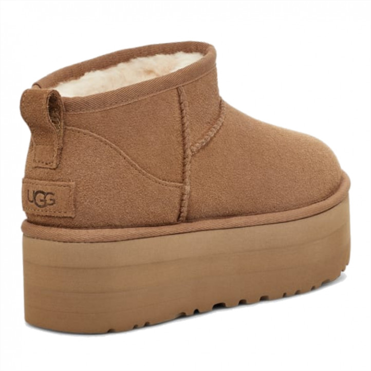 Botines plataforma UGG Chestnut Classic Ultra Mini - Querol online