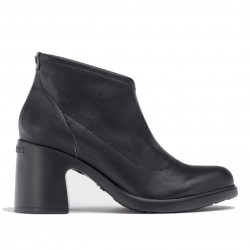 Botines tacón Wonders sugar negros - Querol online