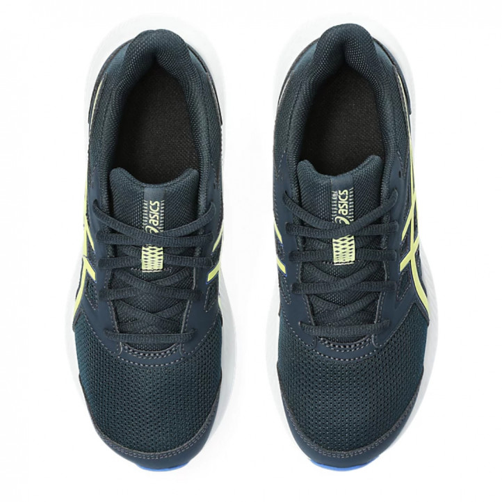 Zapatillas deporte Asics jolt 4 azules y amarillas - Querol online