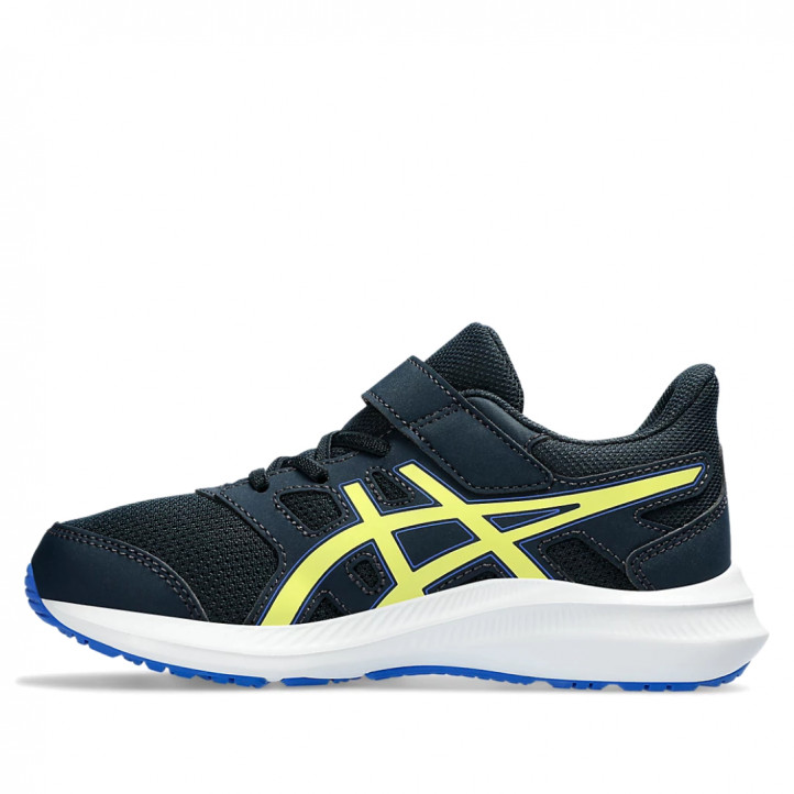 Zapatillas deporte Asics jolt 4 azules y amarillas - Querol online