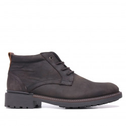 Botins Lobo cervino de pell amb cordons - Querol online