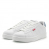 Sabatilles esport Levi's avenue blanques amb detall blau