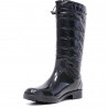 Botas agua Stay negras con acolchado