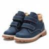 Botines Xti 150522 azul con doble velcro