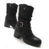 Botas planas Mustang 53539 doris high negras
