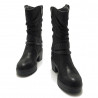 Botas planas Mustang 53539 doris high negras