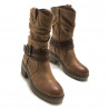 Botes planes Mustang 53539 doris high marrons