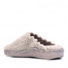 Zapatillas casa SALVI color beige estilo borreguito
