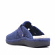 Zapatillas casa SALVI de color azules con hebilla lateral - Querol online