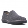Zapatillas casa SALVI grises de hombre cerradas por detrás