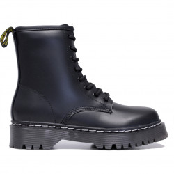 Botins plataforma Stay negres amb lleugera plataforma